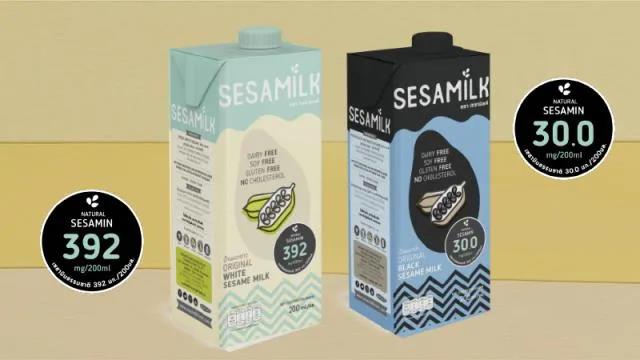 12 20 鋈金上海与泰国高端植物奶品牌Sesamilk签订中国独家代理合作