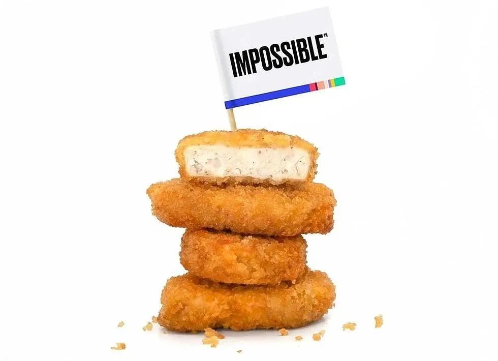61 45 Impossible Foods植物肉鸡块本周首次亮相，今年秋天推出零售