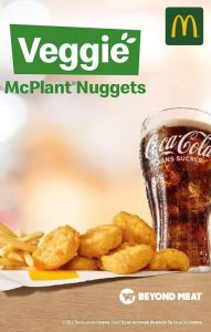 Voici ce a quoi ressemblent les nouvelles Veggie McPlant Nuggets  webp e1728378768244 191x300 法国麦当劳与 Beyond Meat 合作推出植物肉麦乐鸡块